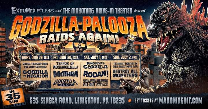 GODZILLA-Palooza Film Festival Raids Again!!