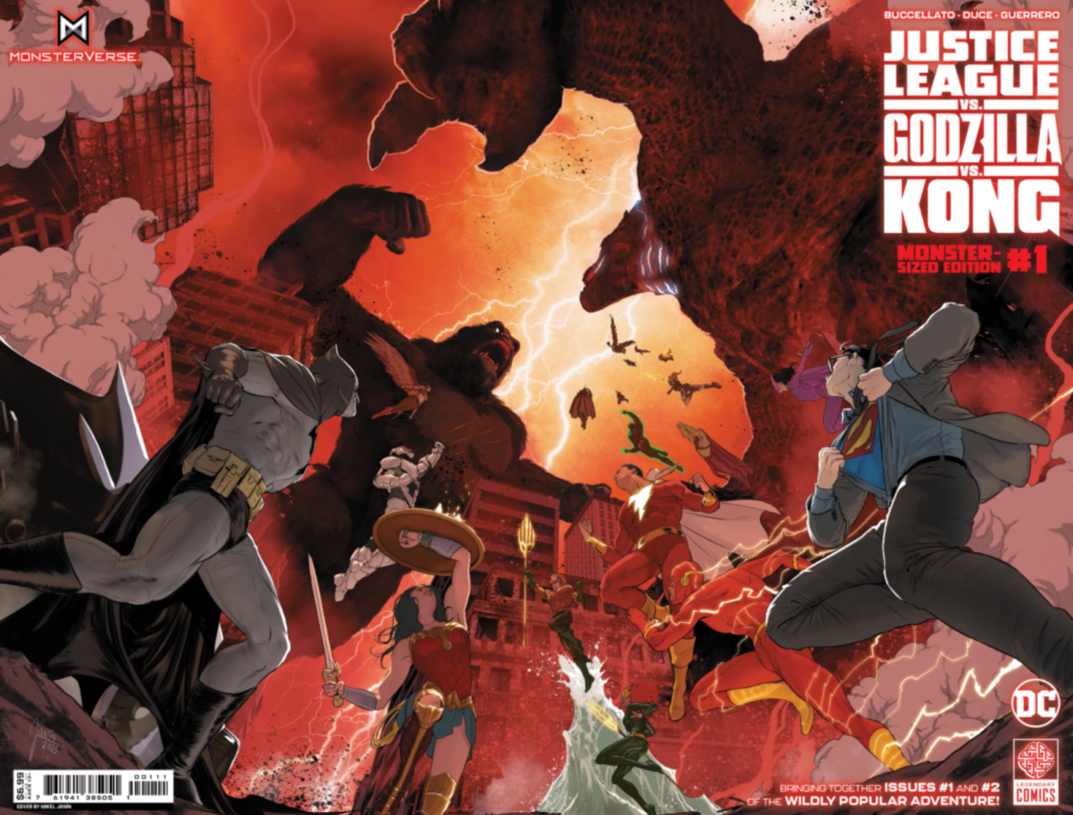 Justice League vs. Godzilla vs. Kong Goes Back to Press with a “Monster-Sized Edition”