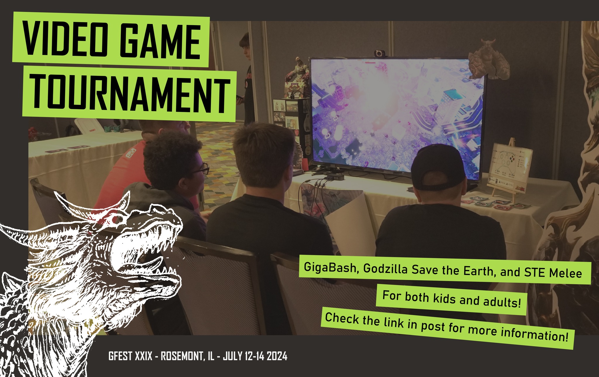 G-FEST Gaming Room & Tournament Info