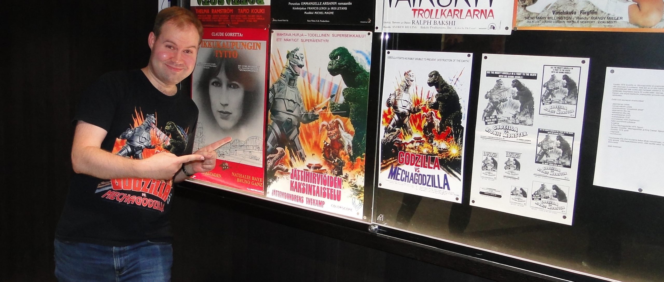 Hosting the ‘Godzilla vs. Mechagodzilla’ 35mm Screenings in Helsinki, Finland