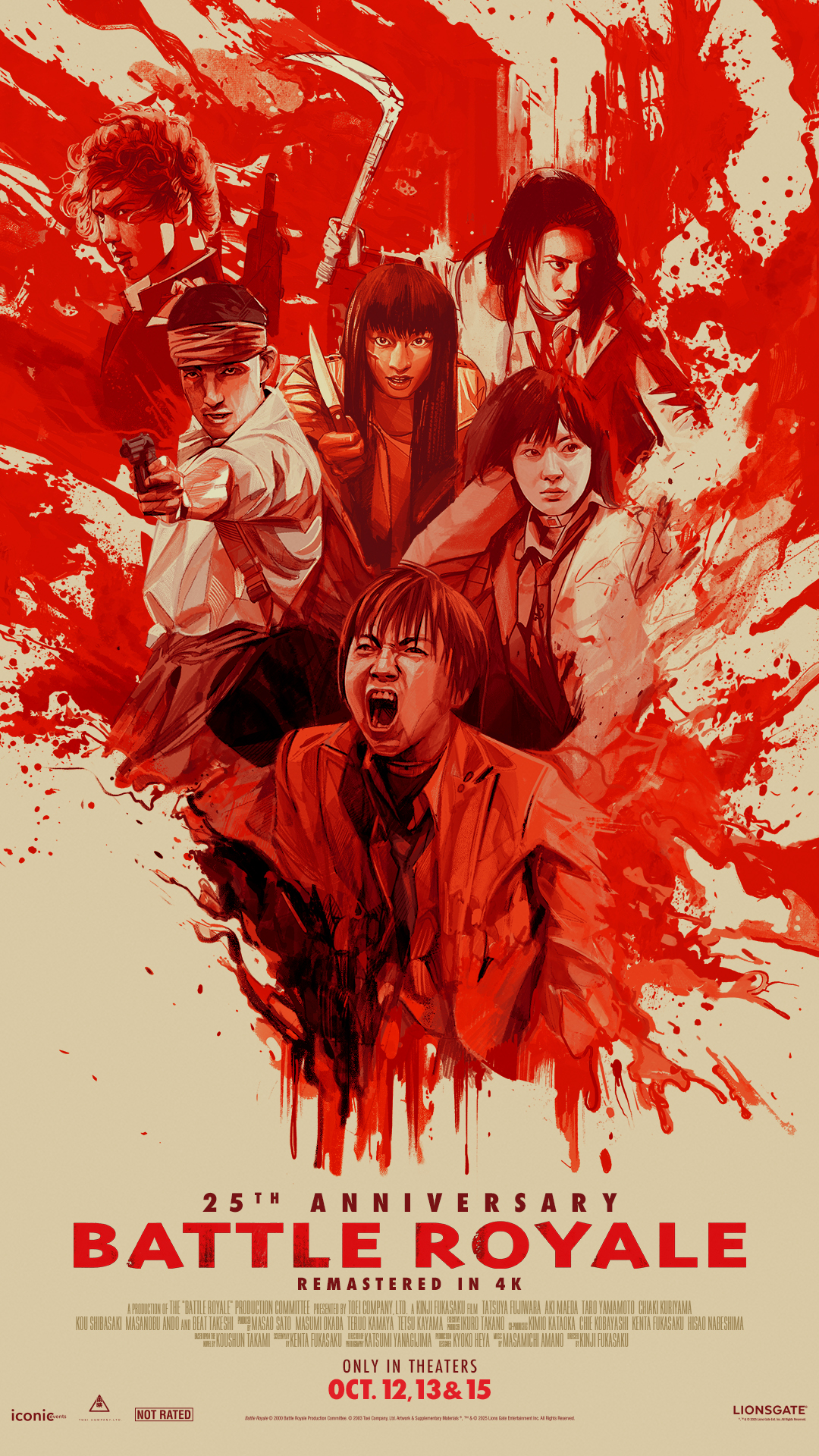 ‘Battle Royale’ Returns to Select Cinemas in 4K for 25th Anniversary