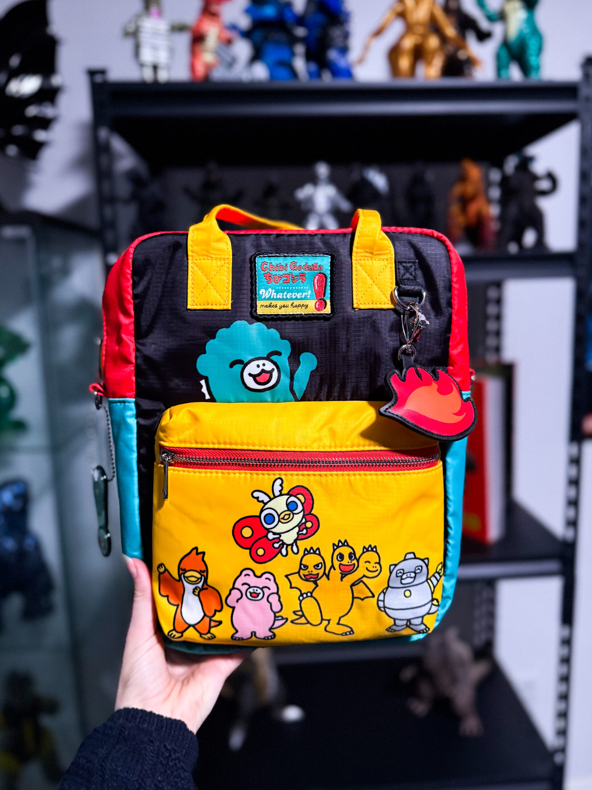 アメリカ限定　Chibi Godzilla ミニバックパック新品 Chibi Godzilla Raids Again Mini Tote Mystery Bag