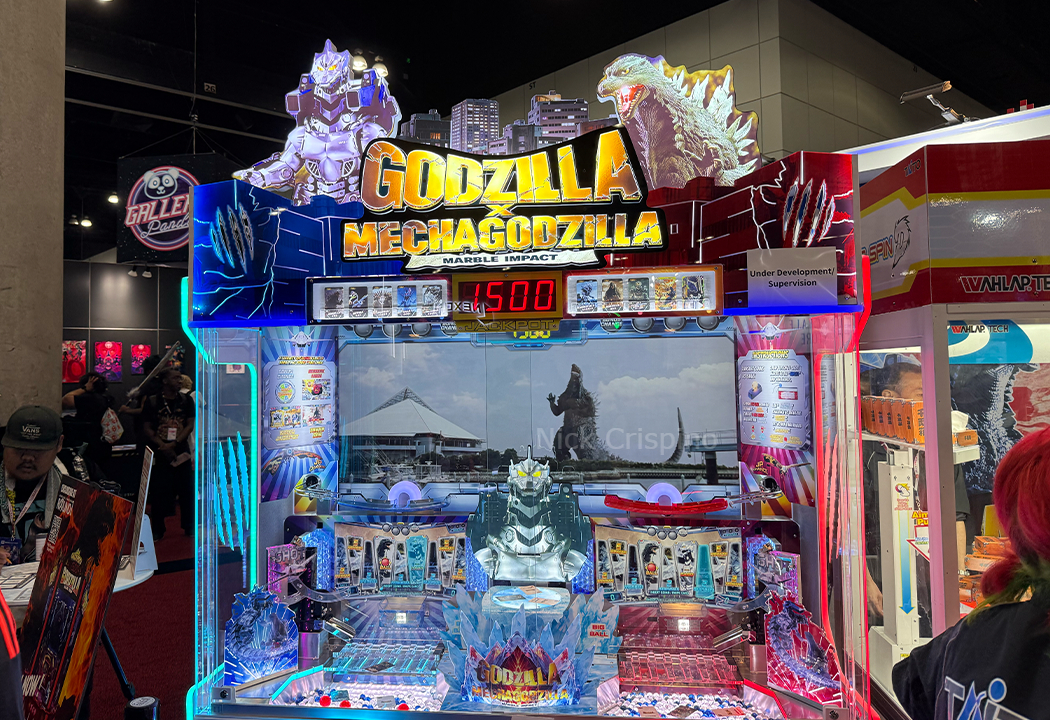 Taito Previews New Godzilla Arcade Game at Anime Expo